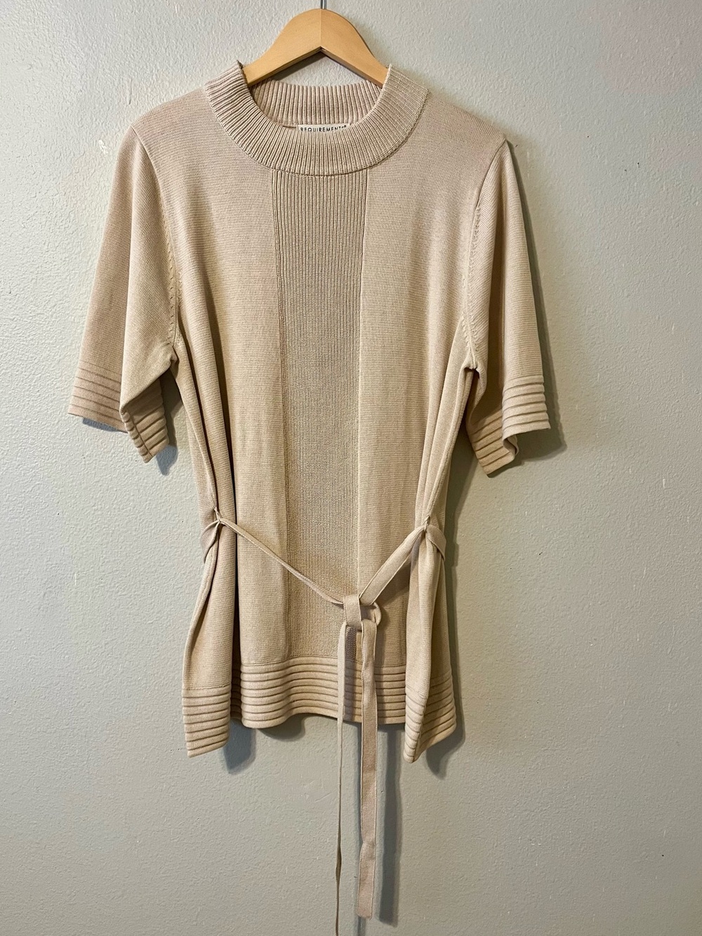 Vintage 90’s Y2K Knit Tunic Top Office Workwear Causal Size XL